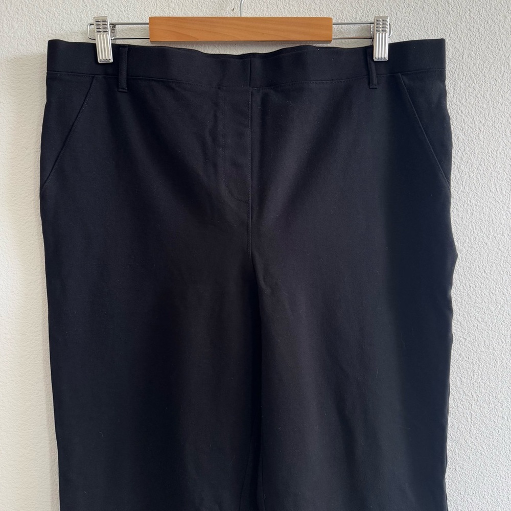 Quince Black Straight-Leg Pants - Picture 5 of 12